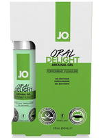Лубрикант для оральных ласк JO Oral Delight Peppermint Pleasure мятный – 30 мл JO system