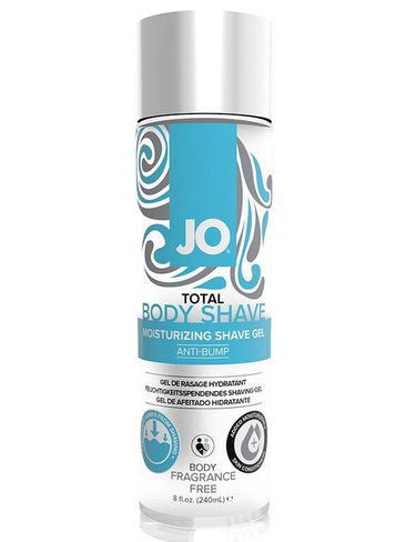 Гель для бритья и интимной гигиены JO Total Body-Anti-Bump Intimate Shaving Gel Fragrance Free - нейтральный JO system