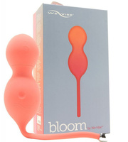 Перезаряжаемые вагинальные мульти-шарики Bloom by We-Vibe - коралловый We Vibe