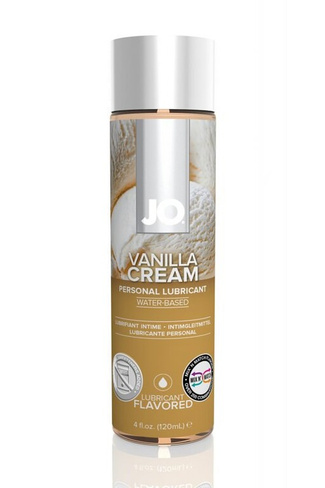 Съедобный лубрикант с ароматом ванили JO Flavored Vanilla Cream – 120 мл JO system