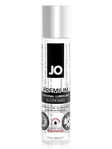 Возбуждающий силиконовый лубрикант JO Premium Warming - 30 мл JO system