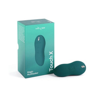 Клиторальный вибратор We-Vibe Touch X. 10.2 см, 8 режимов вибрации, медицинский силикон, водонепроницаемый, зеленый We V