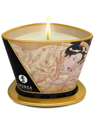 Массажное арома масло в виде свечи Vanilla Fetish "Ванильный Фетиш" – 170 мл Shunga Erotic Art