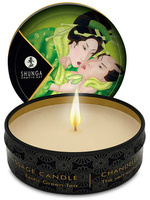 Массажное арома масло в виде свечи Exotic Green Tea "Зеленый чай" – 30 мл Shunga Erotic Art