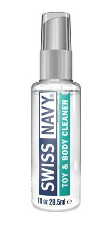 Очищающий спрей SWISS NAVY Toy & Body Cleaner для игрушек 30 мл. Swiss Navy