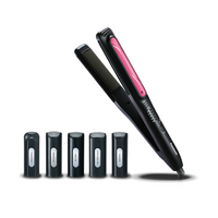 Выпрямитель Panasonic EH-HV52-K615, черный/розовый