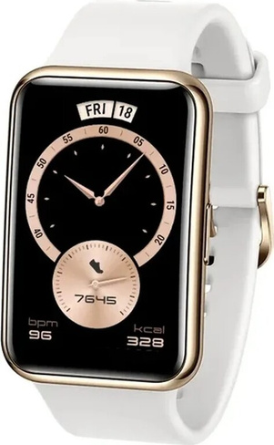 Смарт Часы Huawei watch fit elegant, frosty white