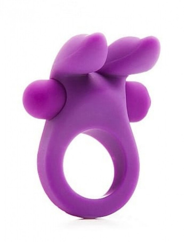 Вибро-кольцо Rabbit Cockring Purple Shots toys