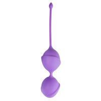 Двойные вагинальные шарики Easy toys фиолетовые EDC Wholesale B. V.