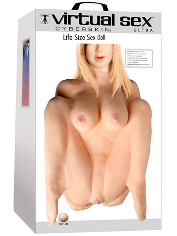 Цельнолитая реалистичная секс-кукла Virtual Sex™ Topco Sales®