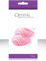 Вагинальные шарики из стекла Crystal Premium Glass - Pink NS Novelties