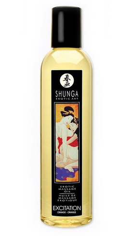 Эротическое массажное масло Excitation (Orange) - 250 мл Shunga Erotic Art