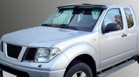 Козырек на лобовое стекло Omsa (плексиглас) Nissan Pathfinder III 2004-2014