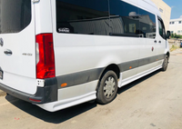 Аэродинамические пороги под покраску 345 см Mercedes Sprinter W907