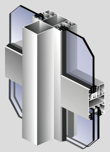 Алюминиевые конструкции KRAUSS KRWD 45 (оконно-дверные системы)