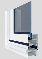 Алюминиевые конструкции Provedal P400 (оконно-дверные системы)