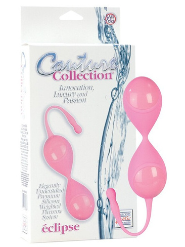 Вагинальные шарики Couture Collection Eclipses – розовые California Exotic Novelties