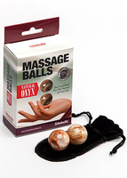 Вагинальные шарики Sitabella Massage Balls из натурального камня оникс СК-Визит