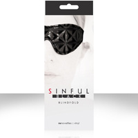 Маска на глаза Sinful Blindfold – черная NS Novelties