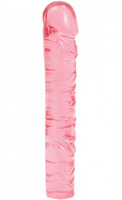 Классический фаллоимитатор Cristal Jellies 10" - Pink Doc Johnson