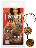 Вагинальные шарики The Leopard Duotone Balls California Exotic Novelties