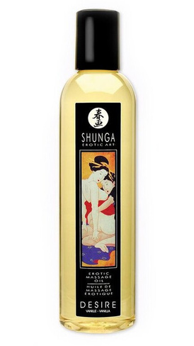 Эротическое массажное масло Desire (Vanilla) - 250 мл Shunga Erotic Art