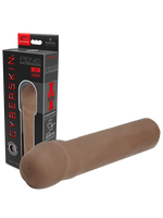 Насадка-удлинитель Xtra Thick Transformer Penis Extension 2" – мулат Topco Sales®