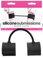 Наножники силиконовые Silicone Submissions Ankle Cuffs – черные NS Novelties