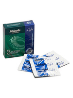 Презервативы Sitabella Light с продлевающим эффектом точечные - 3 шт СК-Визит