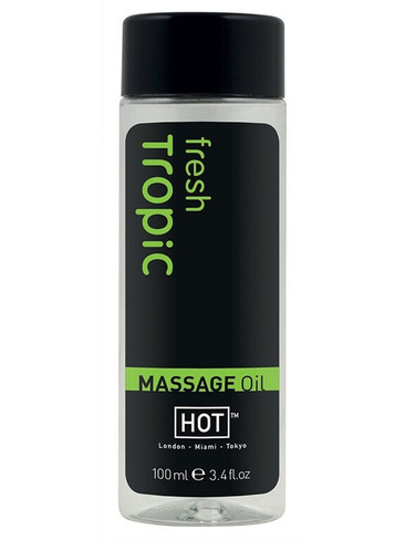 Массажное масло для тела Fresh Tropic с тропическим ароматом – 100 мл Hot Products Ltd.