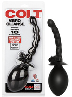 Анальный душ Colt Vibro Cleanse с вибрацией – черный California Exotic Novelties