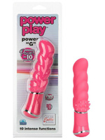 Вибромассажер Power Play Power G рельефный – розовый California Exotic Novelties