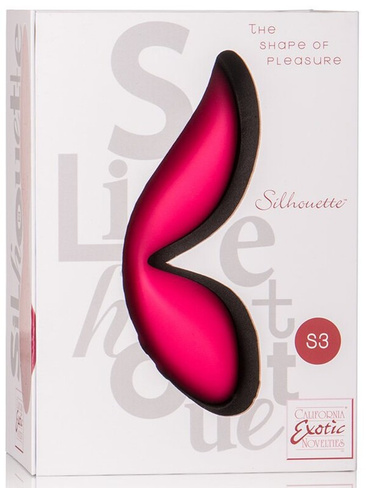 Вибромассажер Silhouette S3 перезаряжаемый – красный California Exotic Novelties