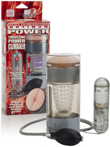 Автоматический анус-мастурбатор Deluxe Optimum Power - Thrusting Power Climaxer California Exotic Novelties