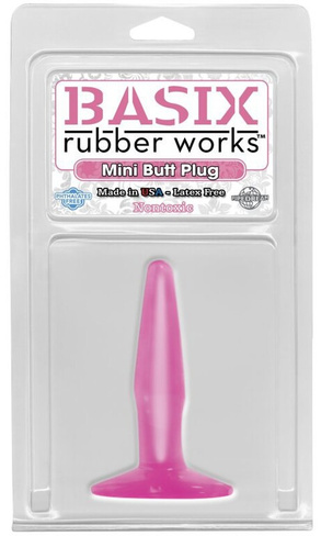Анальная пробка Mini Butt Plug – розовый Pipedream