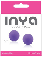 Вагинальные шарики Inya Coochy Balls – фиолетовый NS Novelties