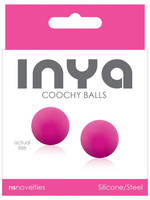 Вагинальные шарики Inya Coochy Balls – розовый NS Novelties