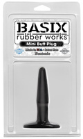 Анальная пробка Mini Butt Plug – черный Pipedream