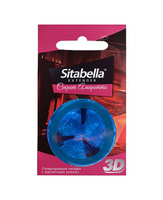 Насадка-презерватив Sitabella 3D с эластичными усиками – Секрет амаретто СК-Визит
