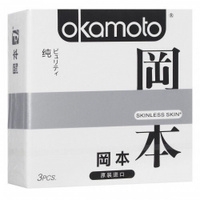 Презервативы Okamoto Skinless Skin Purity классические - 3 шт. Оkamoto