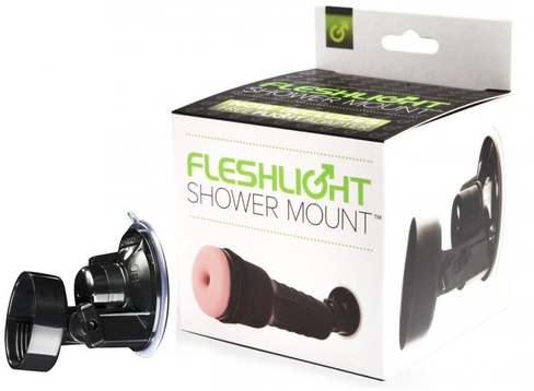 Крепление на присоске для мастурбаторов Fleshlight Shower Mount - черный FleshLight