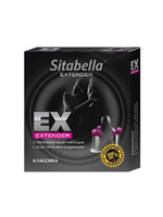 Стимулирующая насадка-презерватив с эластичными шариками Sitabella Extender – Классика СК-Визит