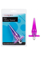 Анальная пробка с вибрацией Mini Vibro Tease фиолетовая California Exotic Novelties
