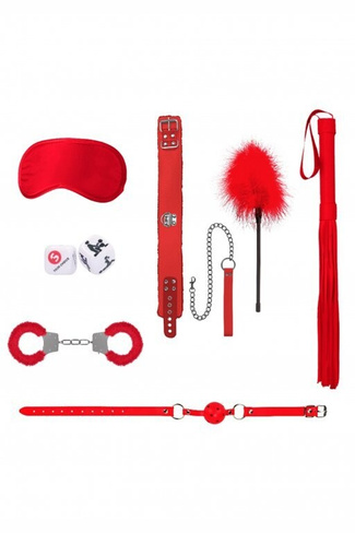 Набор для бандажа Introductory Bondage Kit #6 (Красный) Shots toys