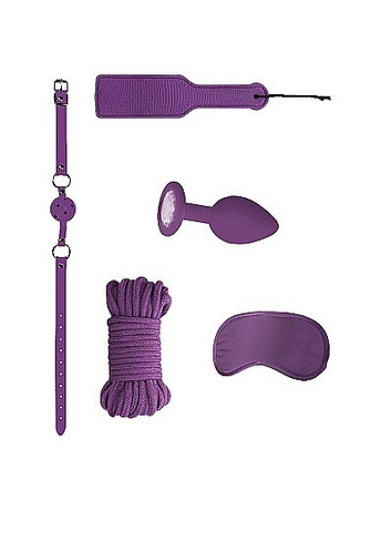 Набор для бандажа Introductory Bondage Kit #5 фиолетовый Shots toys