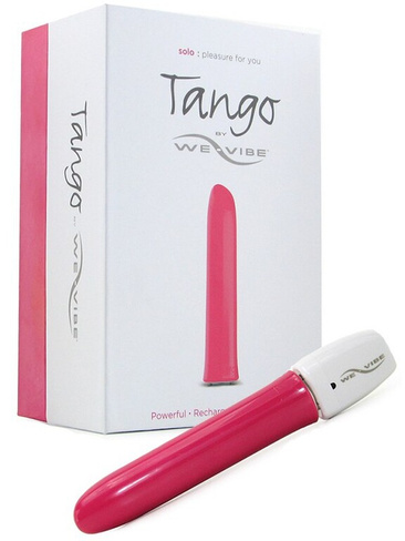 Перезаряжаемый вибромассажер We-Vibe Tango – розовый We Vibe