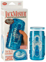 Супер-мастурбатор Jackmaster Masturbator – голубой California Exotic Novelties