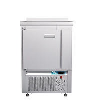 Стол холодильный среднетемпературный СХС-70Н (дверь) с бортом Abat
