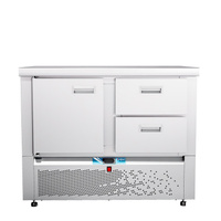 Стол холодильный низкотемпературный СХН-70Н-01 (дверь, ящик 1/2) без борта Abat