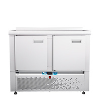 Стол холодильный низкотемпературный СХН-70Н-01 (дверь, дверь) с бортом Abat